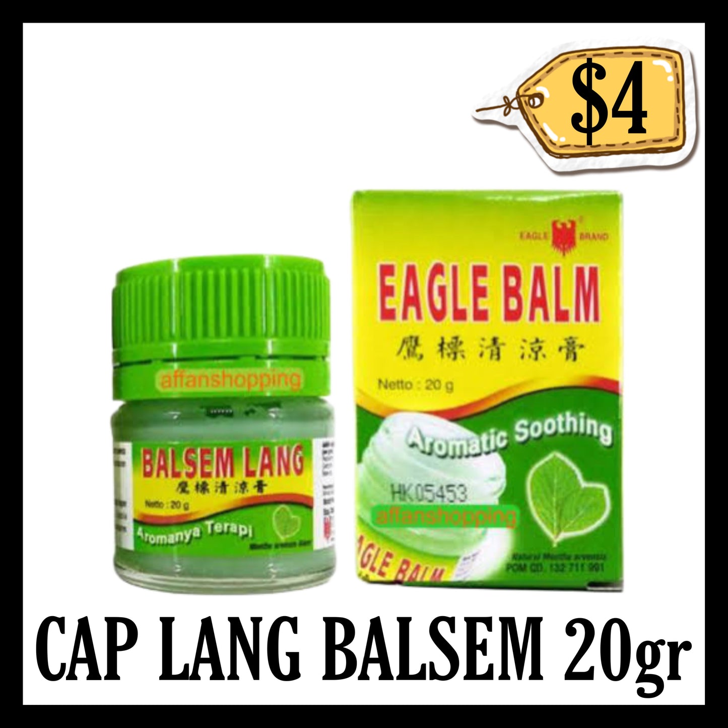 Cap Lang Balsem 20gr (BB END MAR 2029)