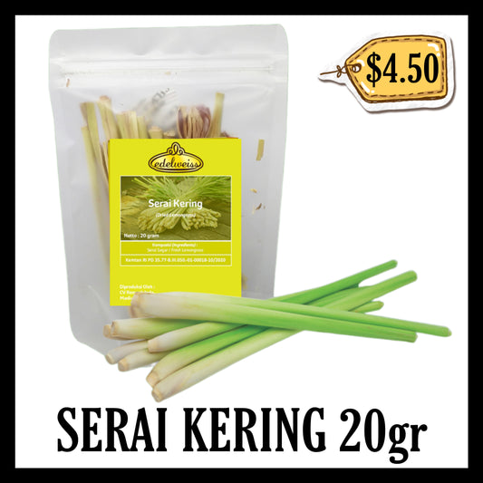 Edelweiss Serai Kering 20gr (BB END FEB 2027)
