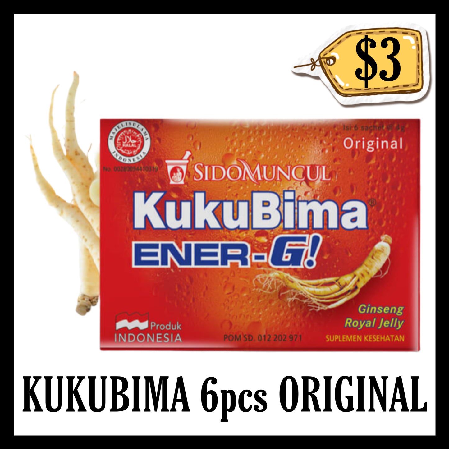 Kukubima 6pcs Original (BB END JUL 2026)