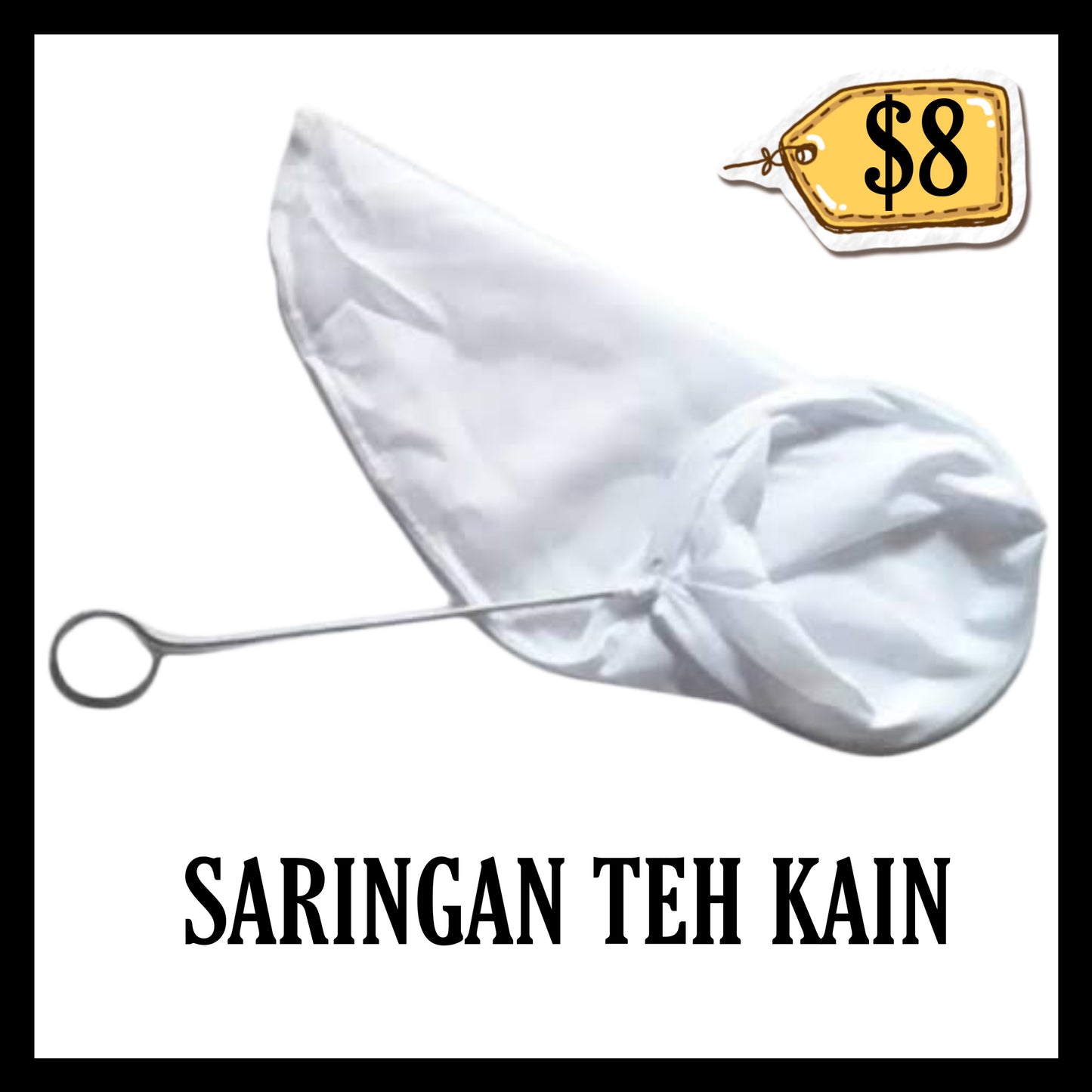 Saringan Teh Model Kain Thai Tea