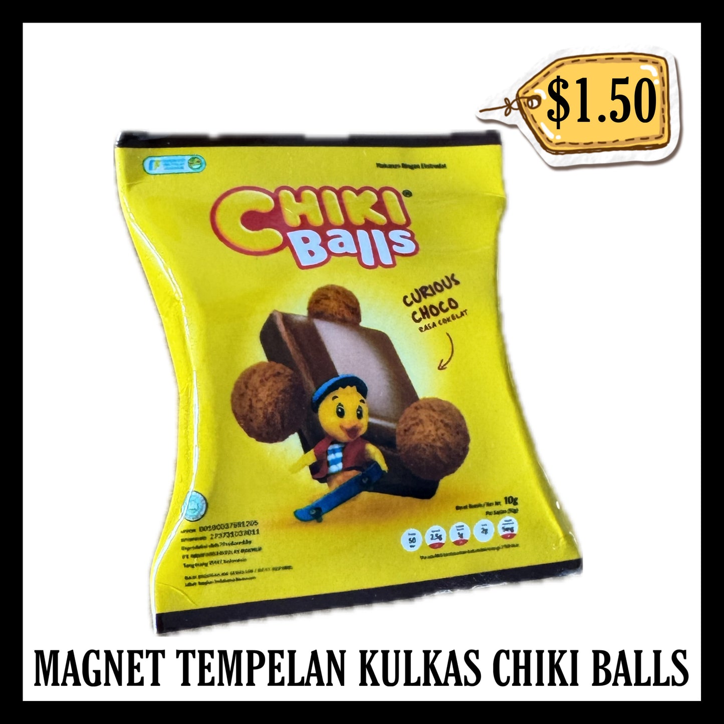 Magnet Tempelan Kulkas Chiki Balls