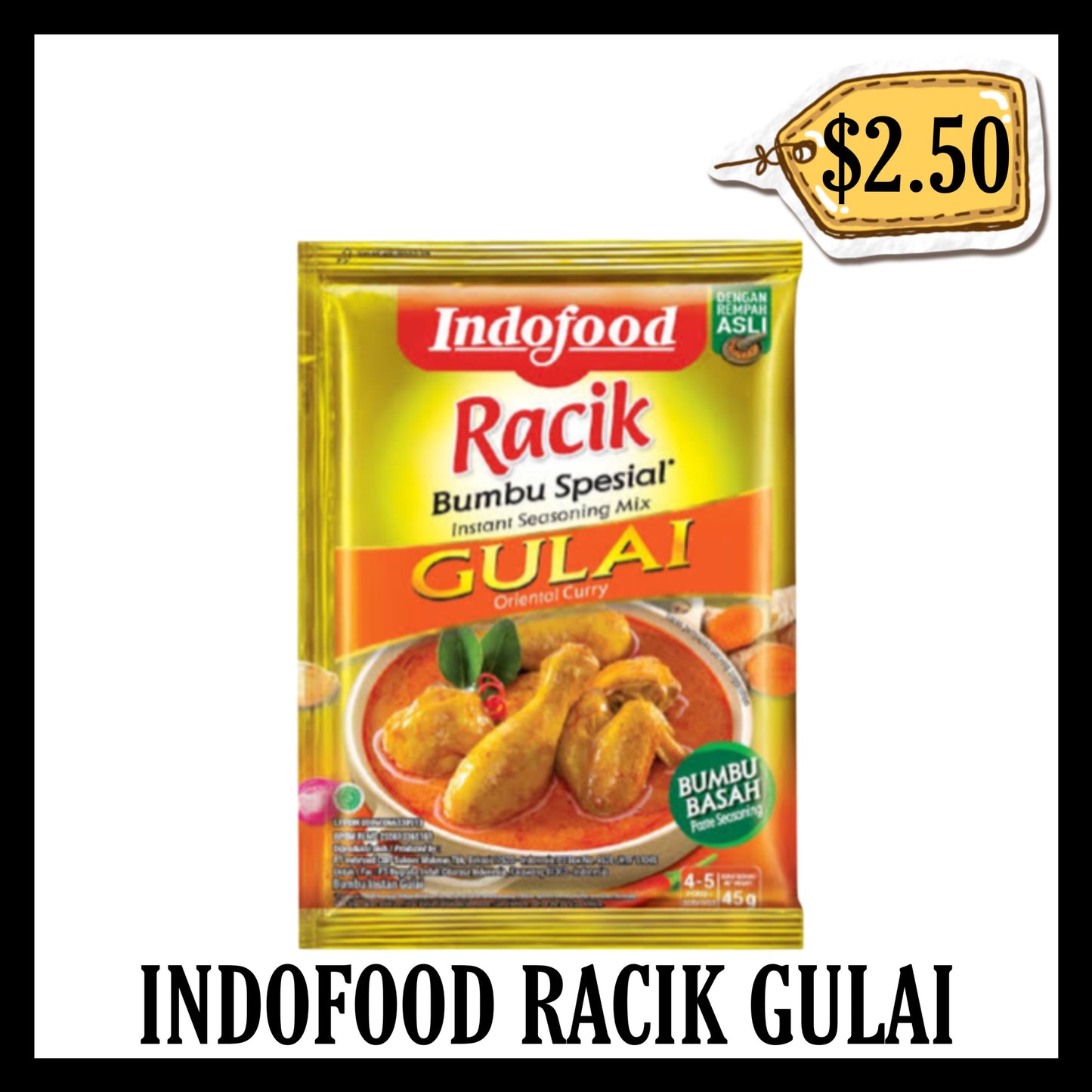 Indofood Racik Bumbu Gulai (BBD 23 JAN 2027)