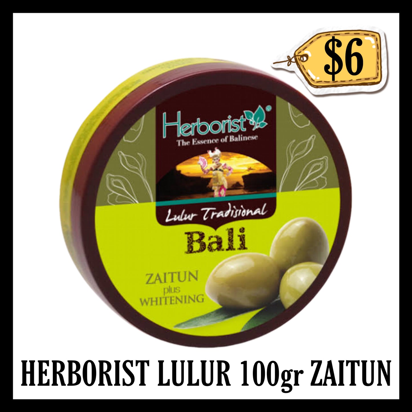 Herborist Lulur 100gr Zaitun (BB END JUN 2026)