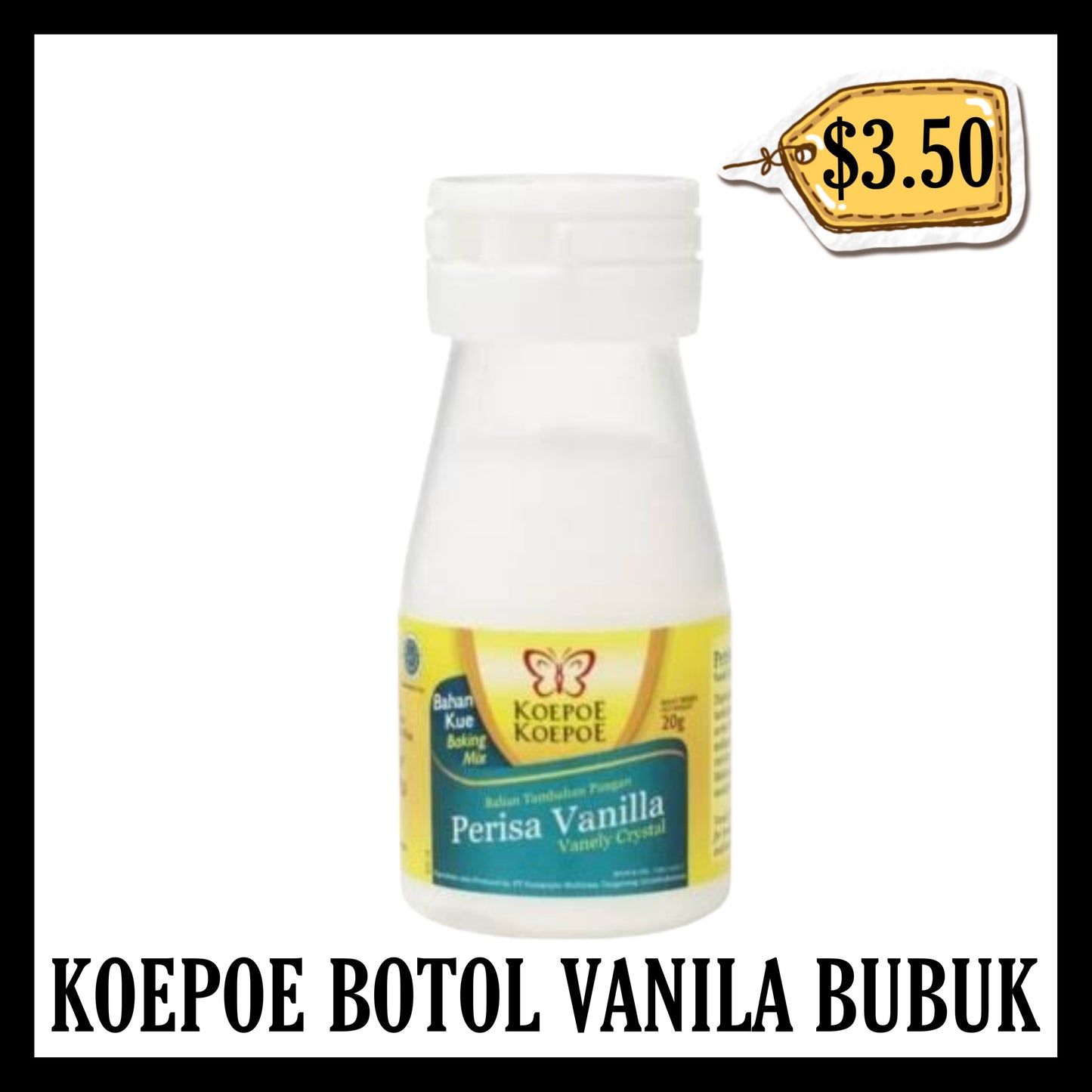 Koepoe Koepoe Vanila Bubuk 20gr (BBD 03 OCT 2028)