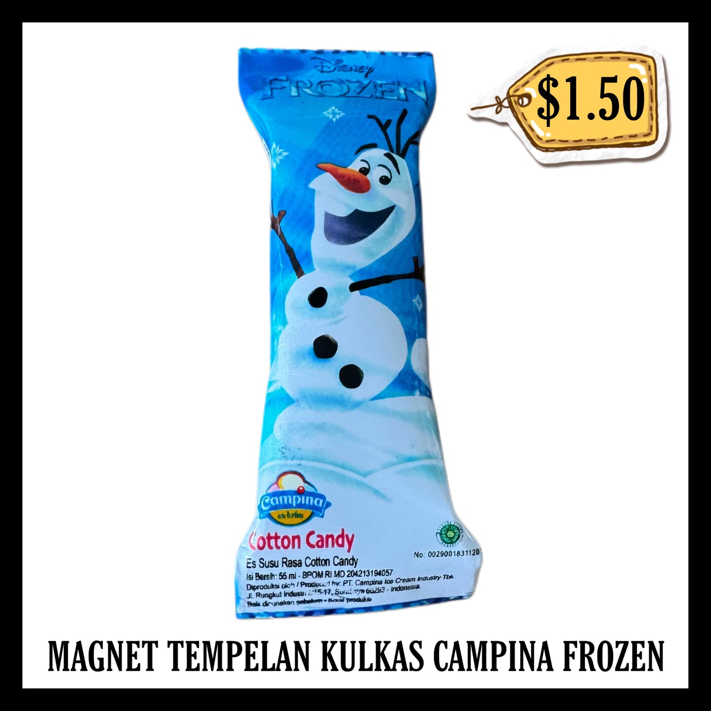 Magnet Tempelan Kulkas Campina Frozen