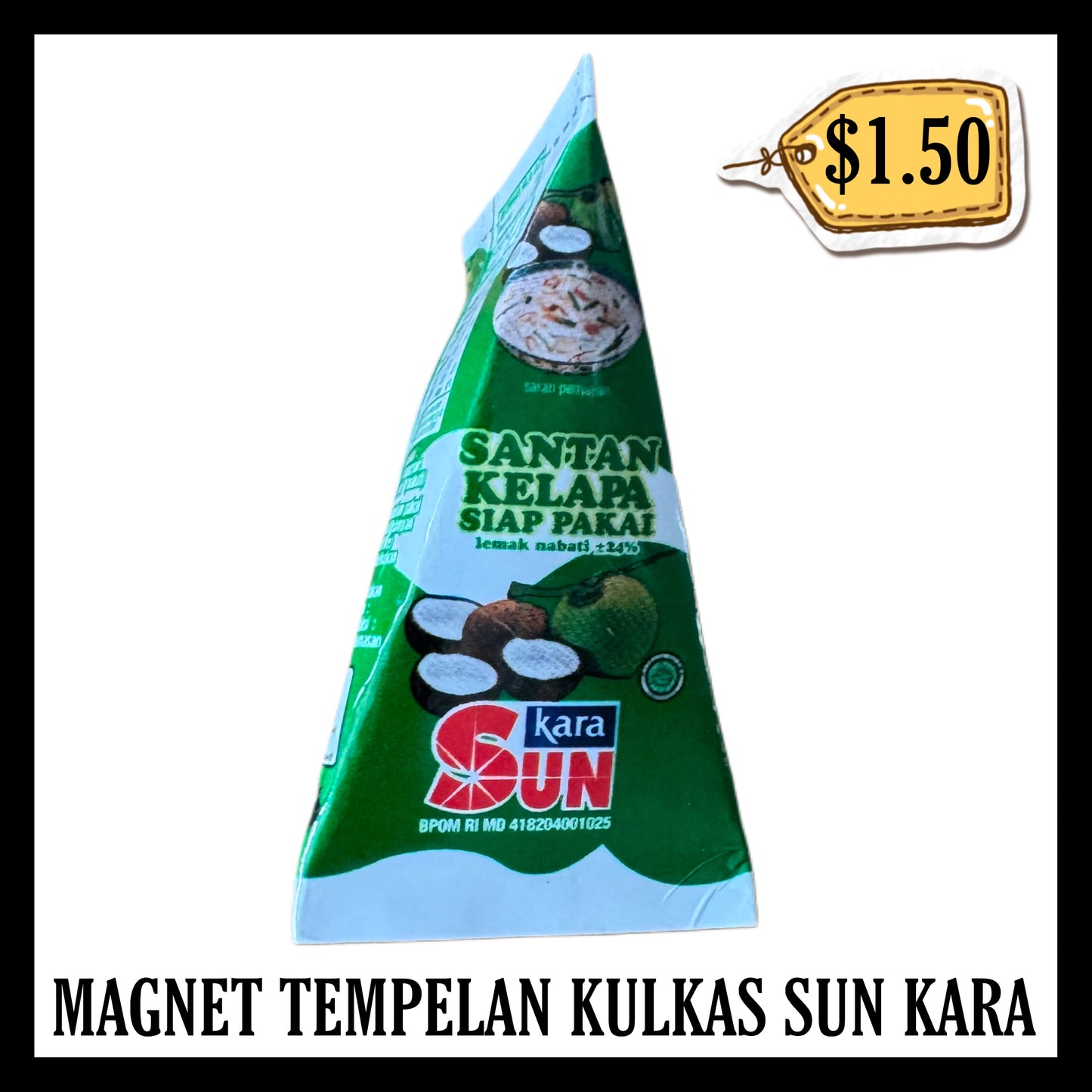 Magnet Tempelan Kulkas Sun Kara