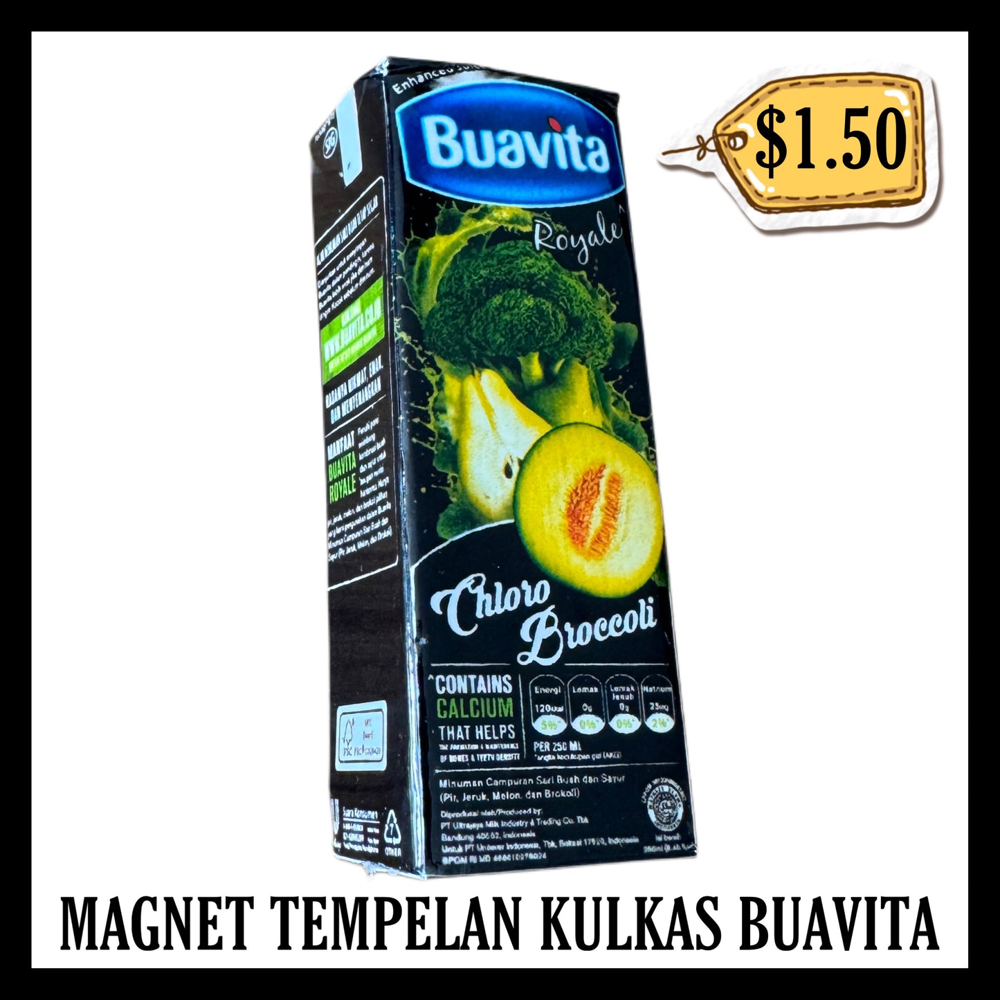 Magnet Tempelan Kulkas Buavita