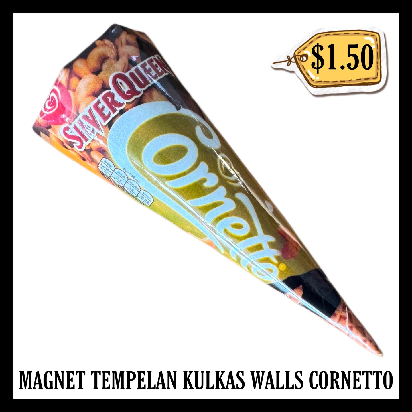 Magnet Tempelan Kulkas Walls Cornetto