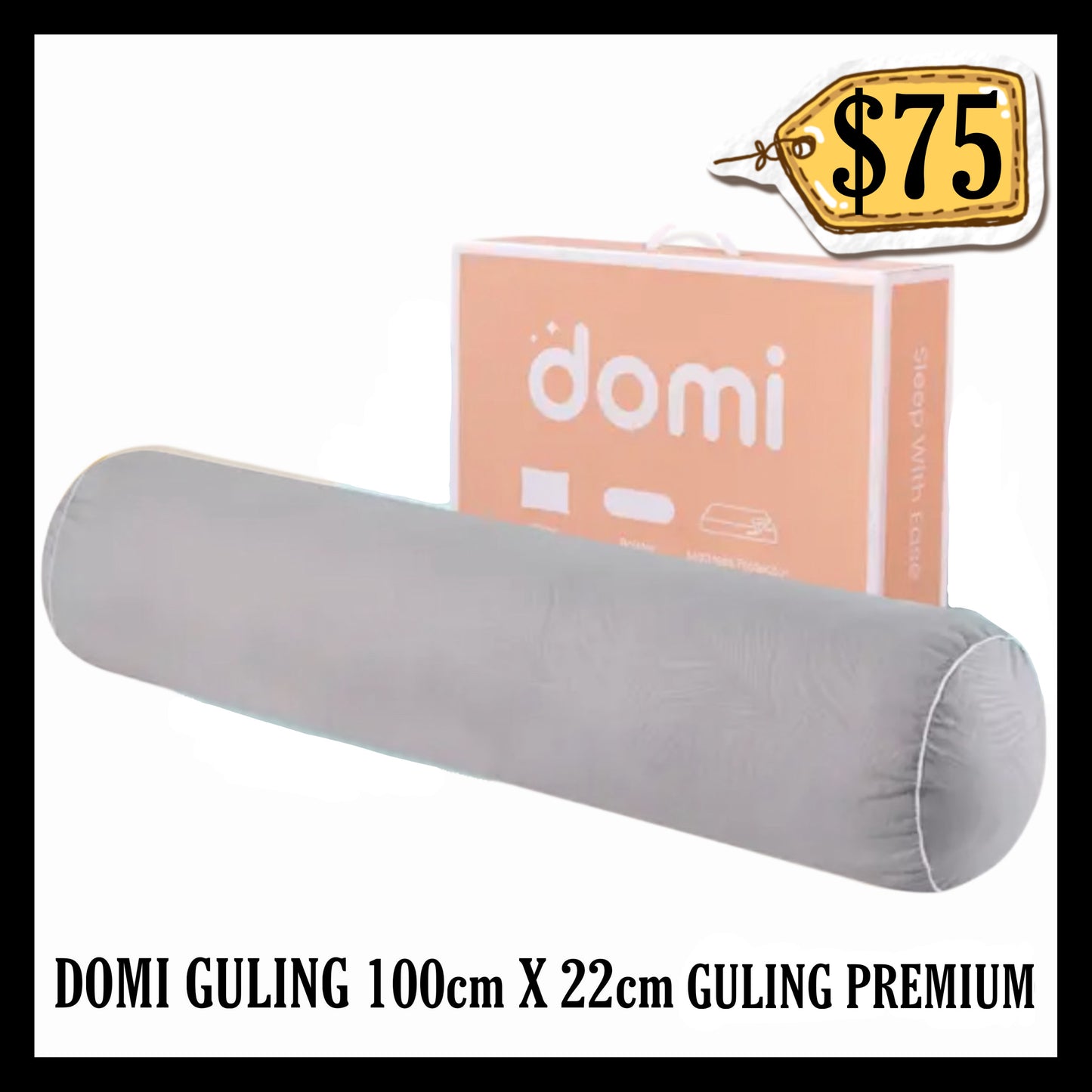 Domi Guling 100cm X 22cm Guling Premium