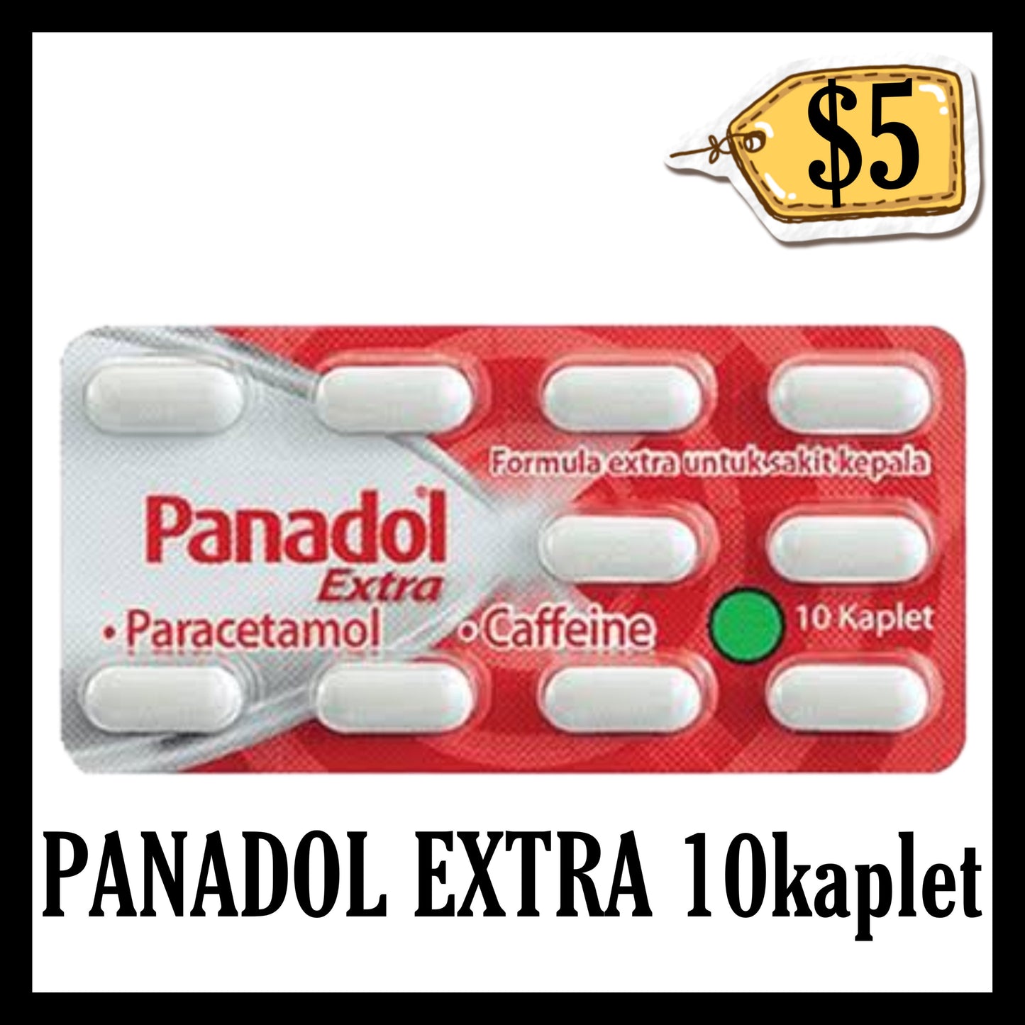 Panadol Merah Extra (BB END JUL 2028)