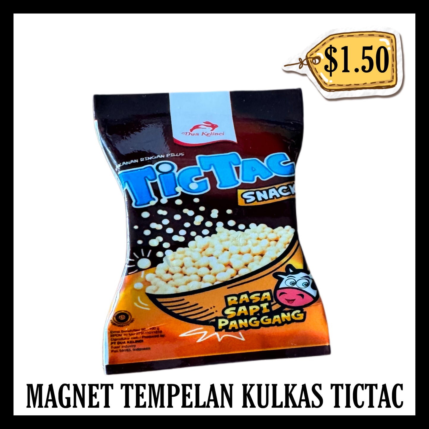 Magnet Tempelan Kulkas Tictac