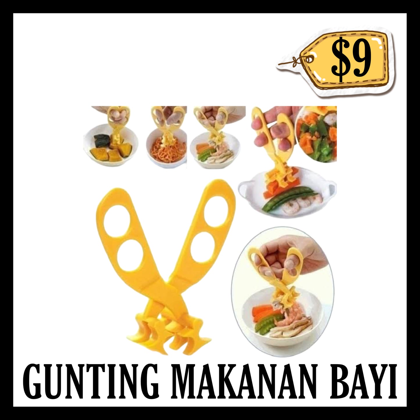 Gunting Makanan Bayi