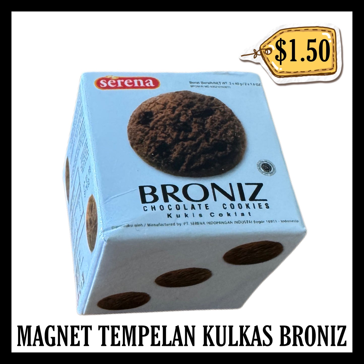 Magnet Tempelan Kulkas Broniz