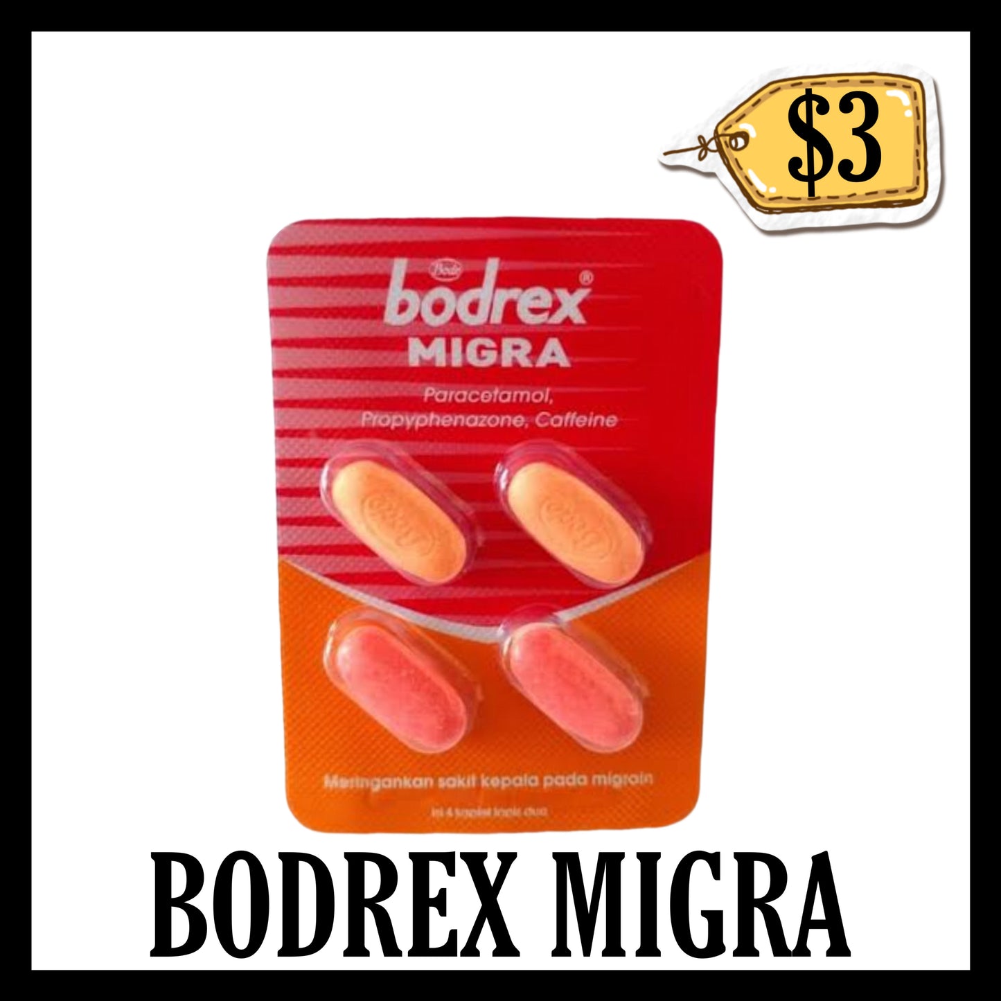Bodrex Migra (BB END MAY 2028)
