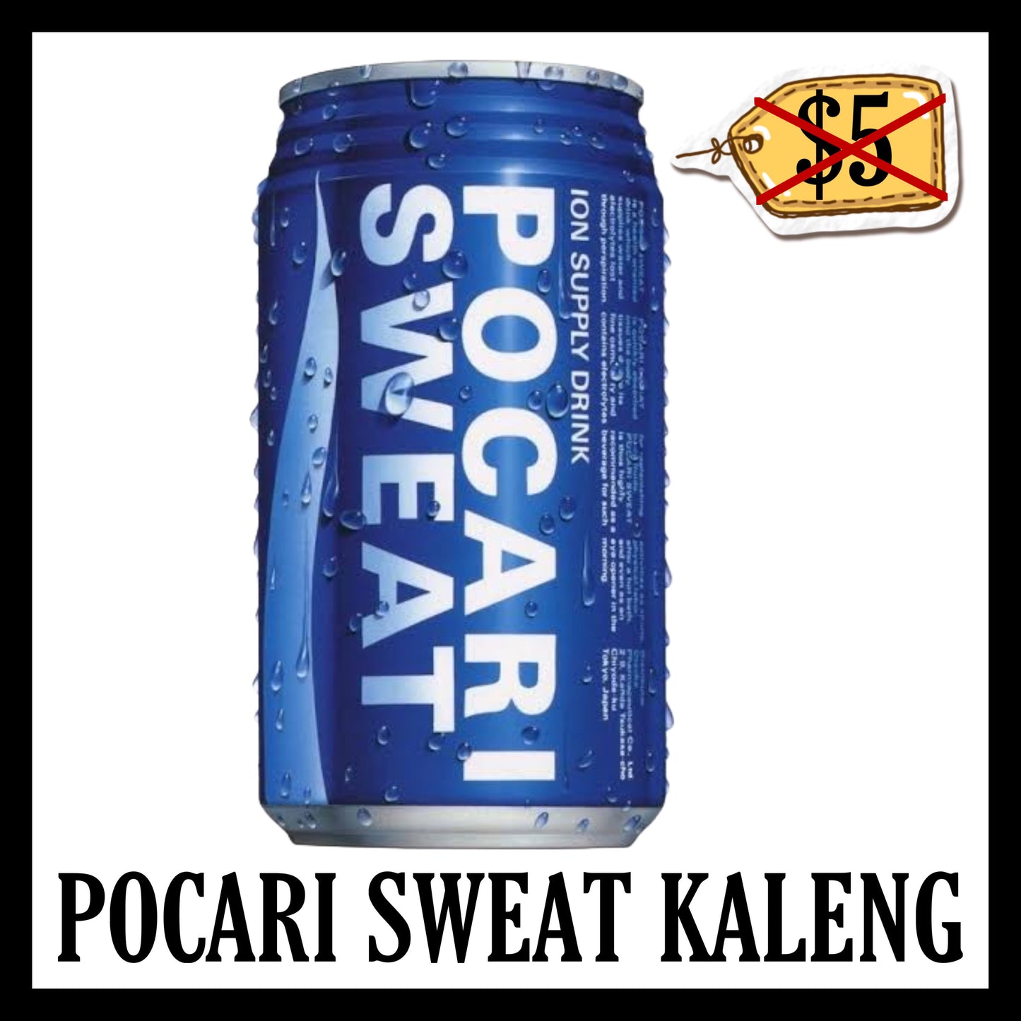 (SALE 20% OFF) Pocari Sweat Kaleng (BB 07 NOV 2025)
