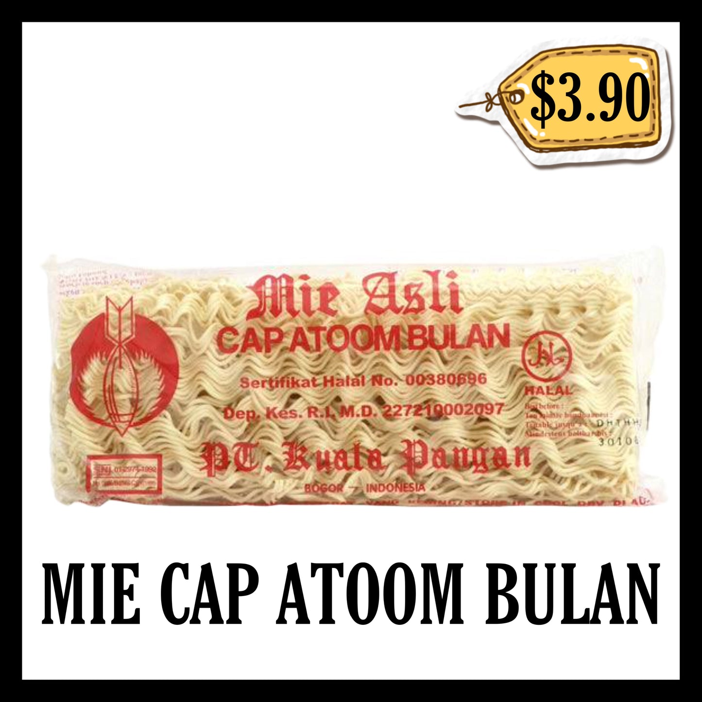 Cap Atoom Bulan Mie Telor (BB 06 FEB 2027)
