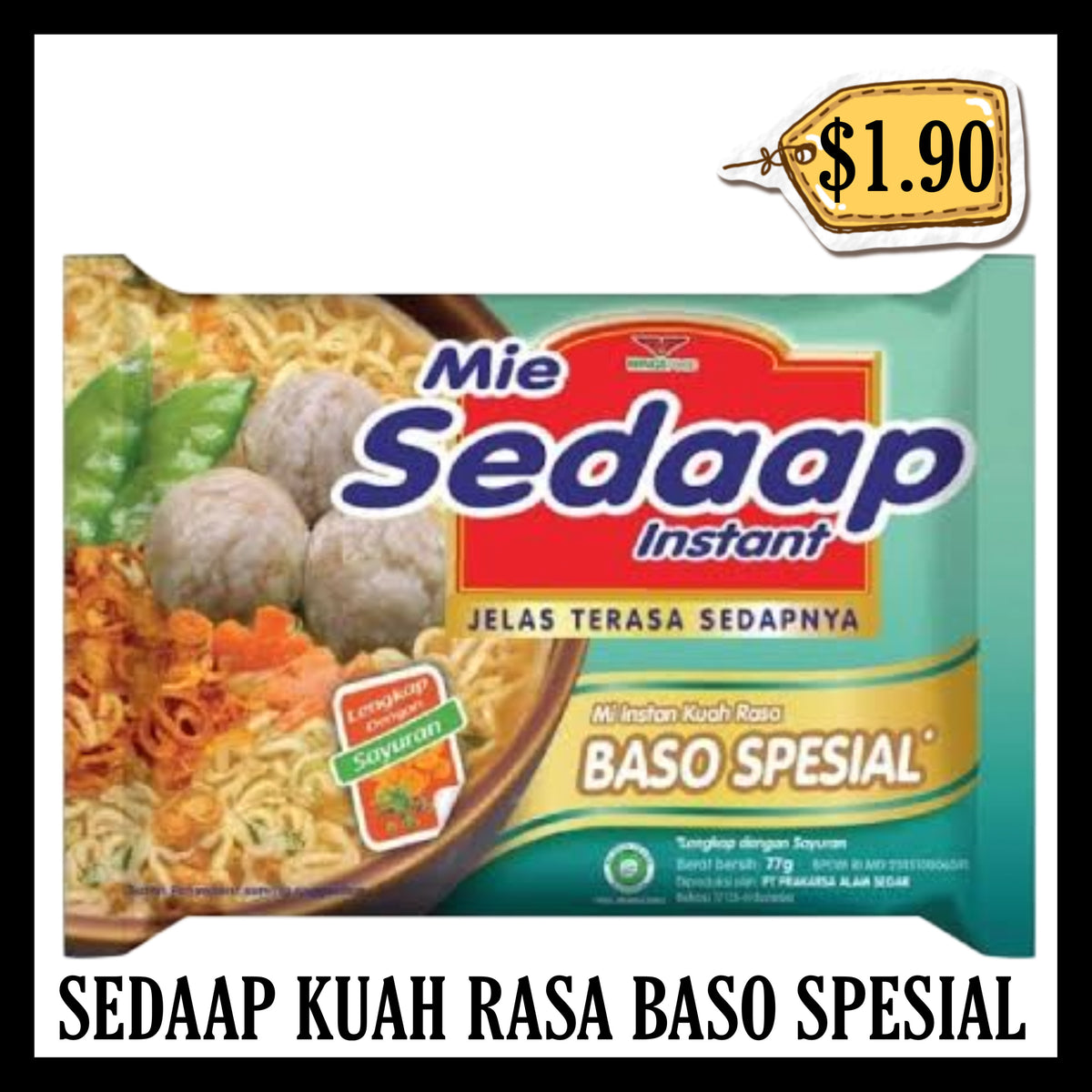 Sedaap Kuah Rasa Baso Spesial (BBD 05 FEB 2027)