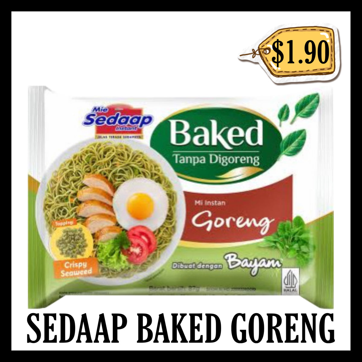 Sedaap Baked Goreng Dibuat Dengan Bayam (BBD 20 DEC 2026)