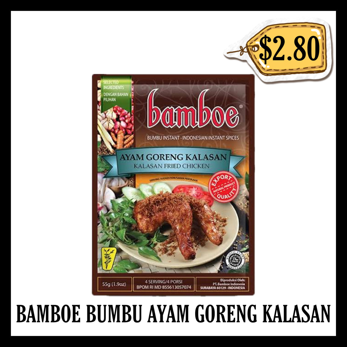 Bamboe Bumbu Ayam Goreng Kalasan (BBD 09 OCT 2027)