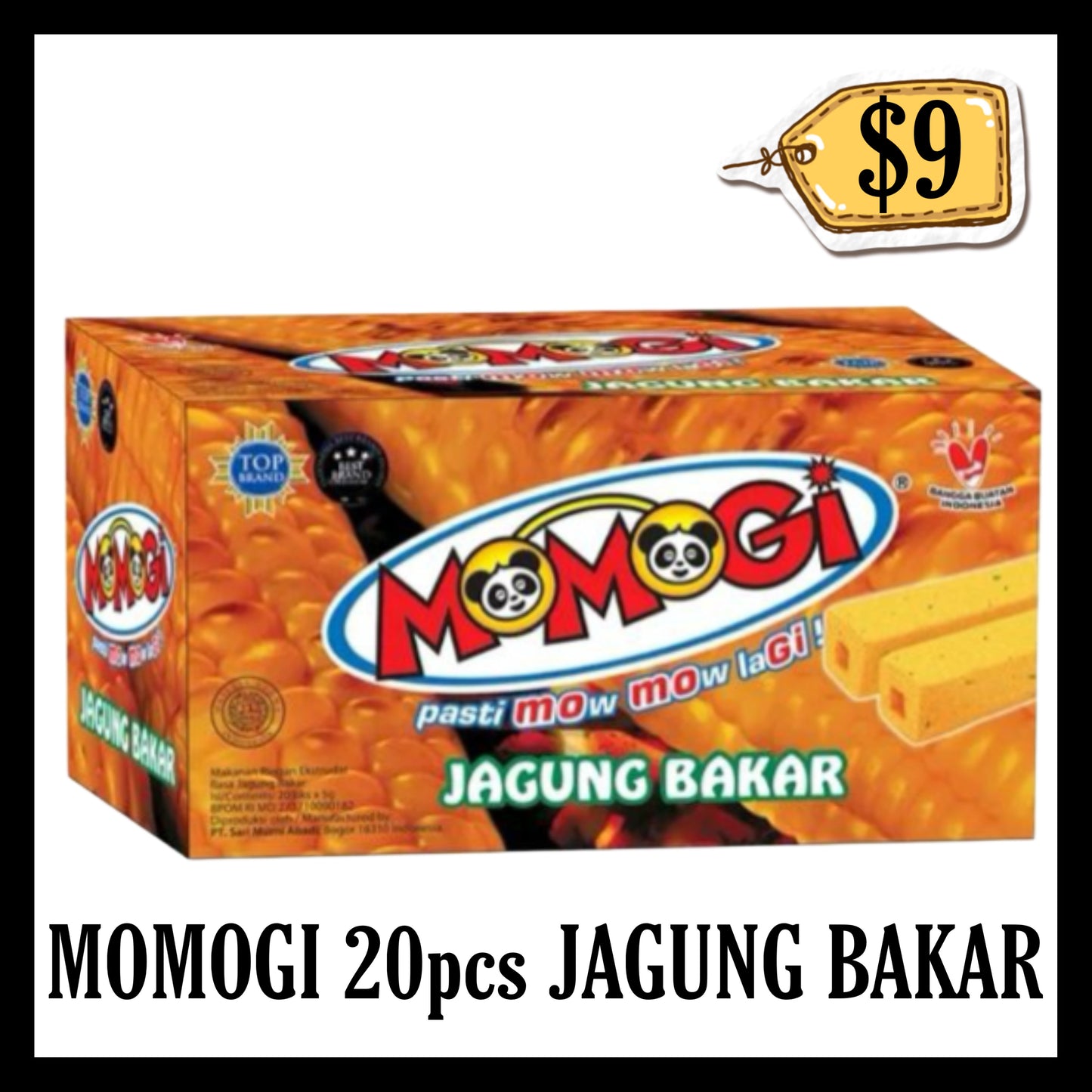 Momogi 20pcs Jagung Bakar (BBD 29 OCT 2026)