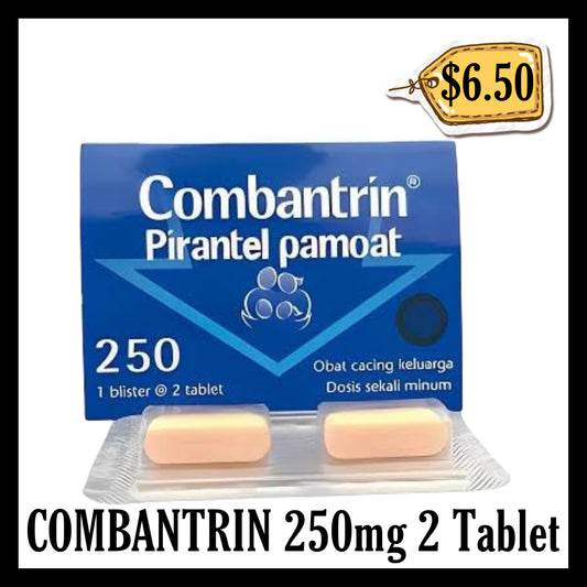 Combantrin 250 (BB END OCT 2026)