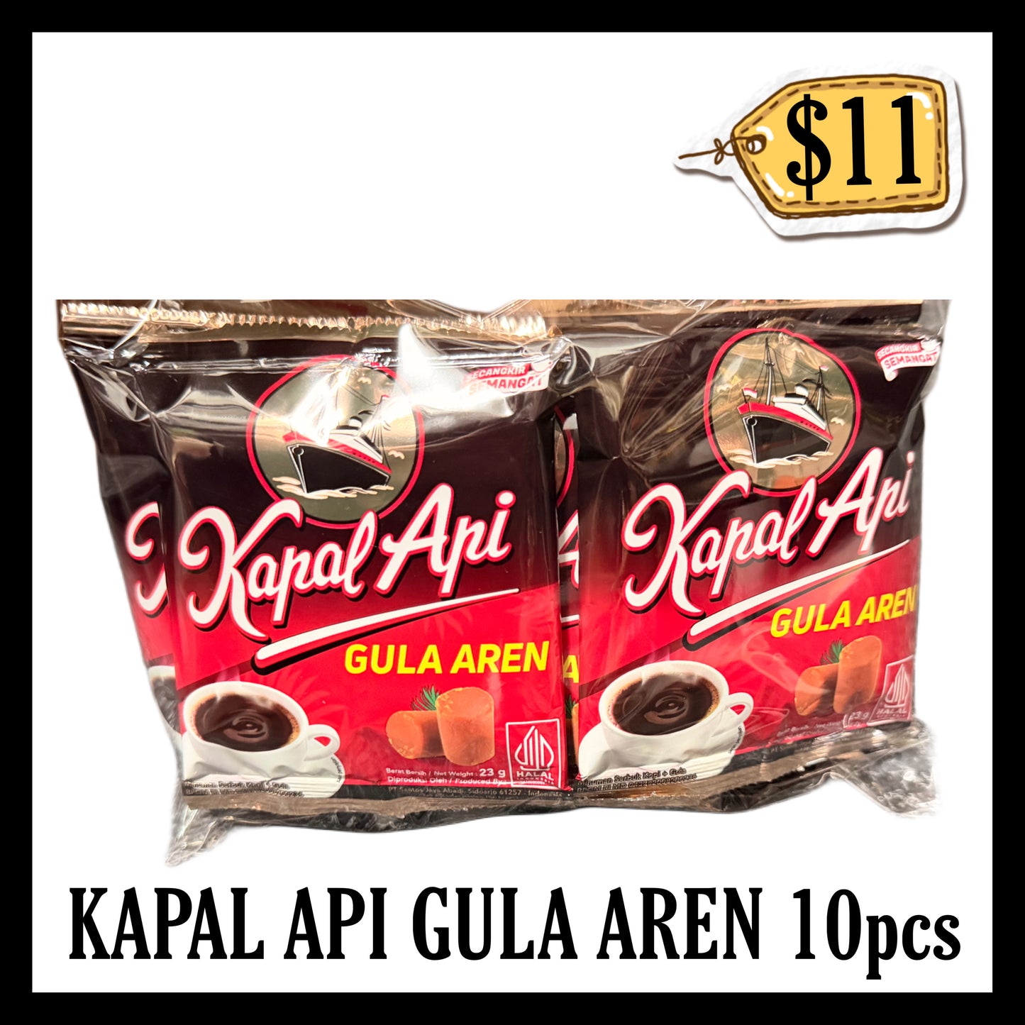 Kapal Api Gula Aren 10pcs (BBD 26 JUN 2026)