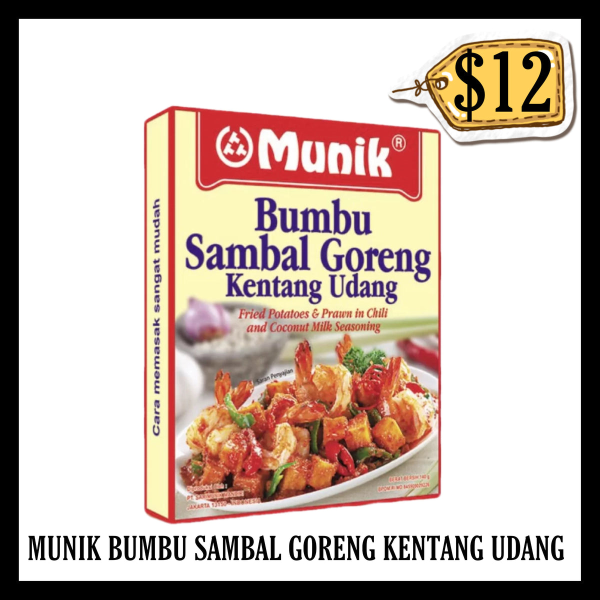 Munik Bumbu Sambal Goreng Kentang Udang (BBD 15 APR 2027)