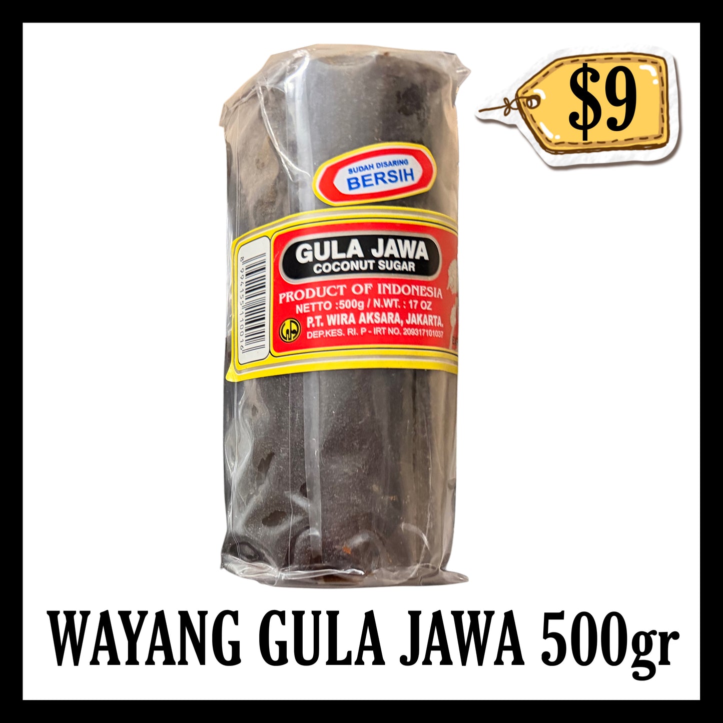 Wayang Gula Jawa 500gr (BBD END DEC 2027)