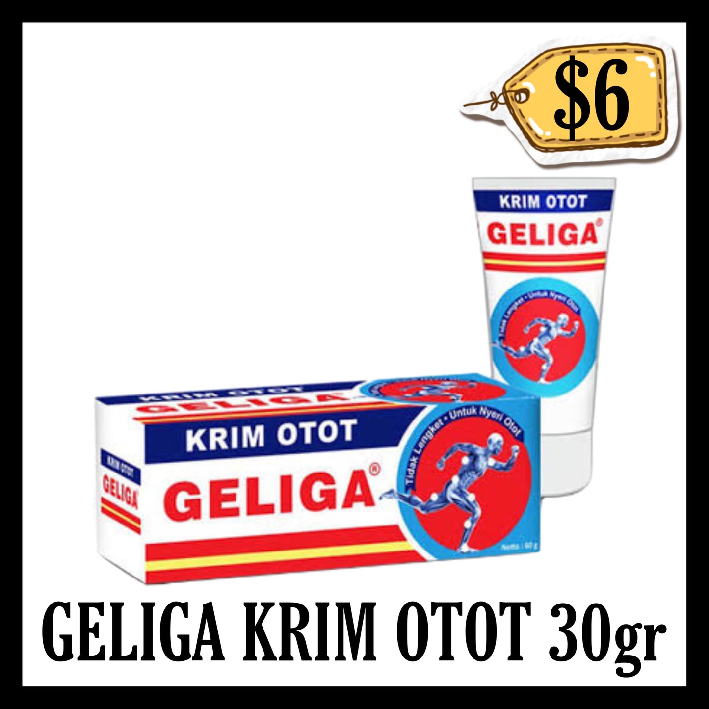 Geliga Krim Otot 30gr