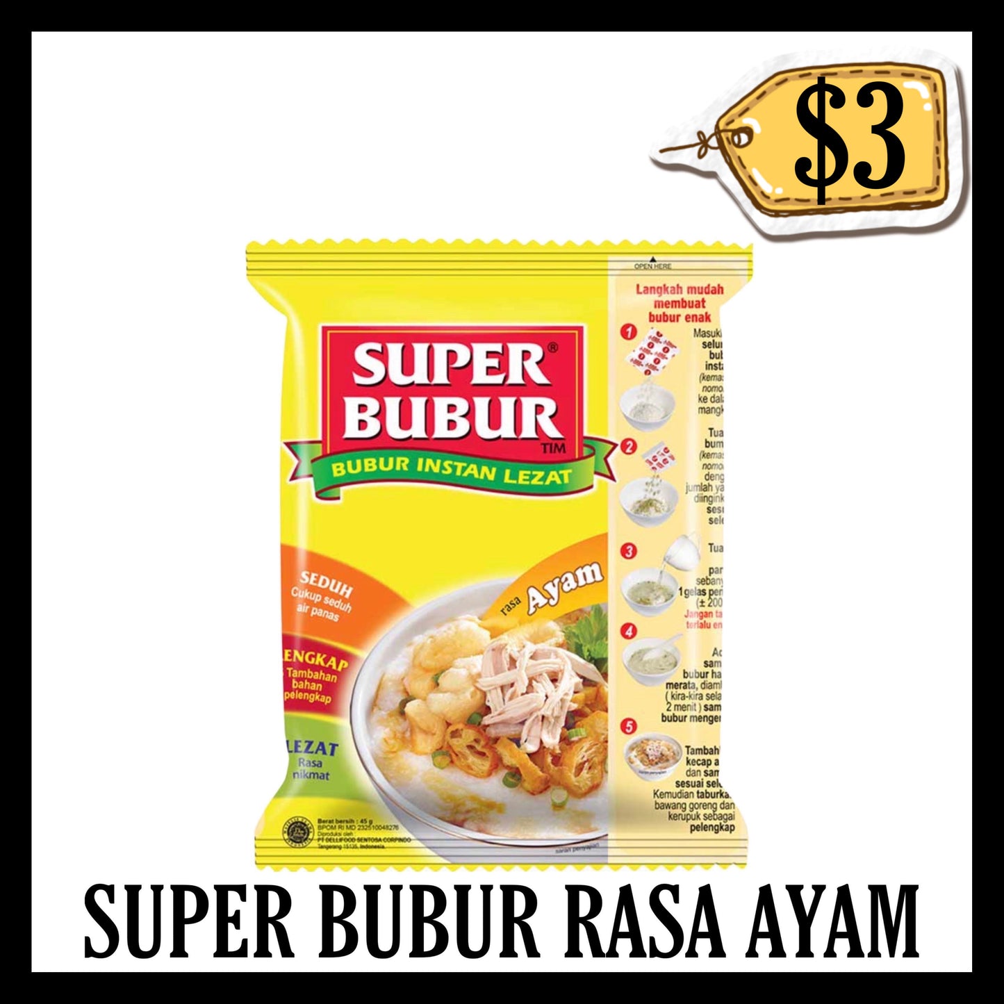 Super Bubur Rasa Original (BBD END MAY 2026)