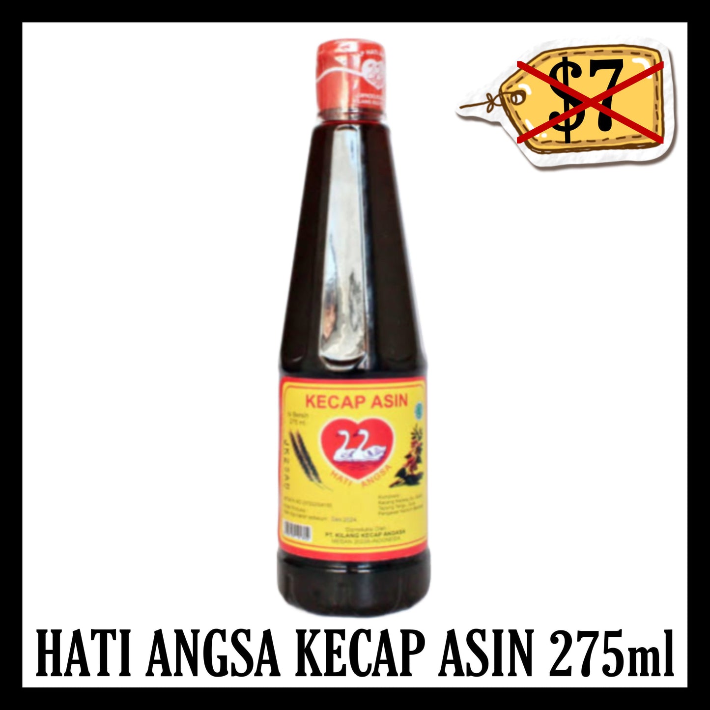 (BLACK FRIDAY SALE 30% OFF) Hati Angsa Kecap Asin 275ml (BBD END JAN 2026)