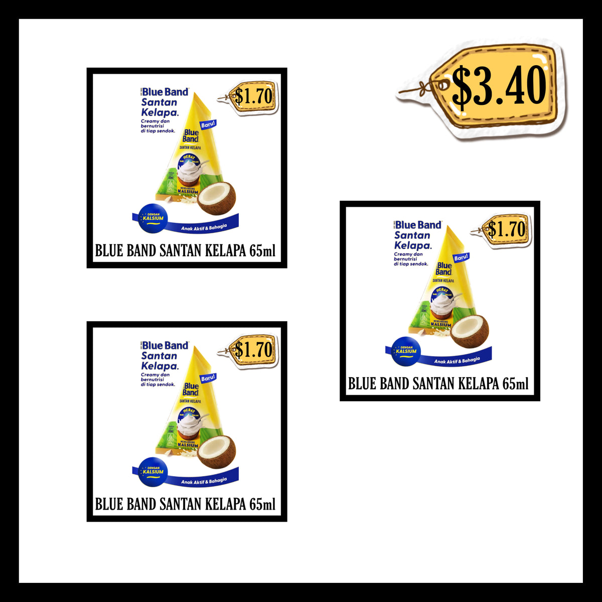 Blue Band Serbaguna 200gr (BUY 2 GET 1 FREE)(BBD 26 JAN 2027)