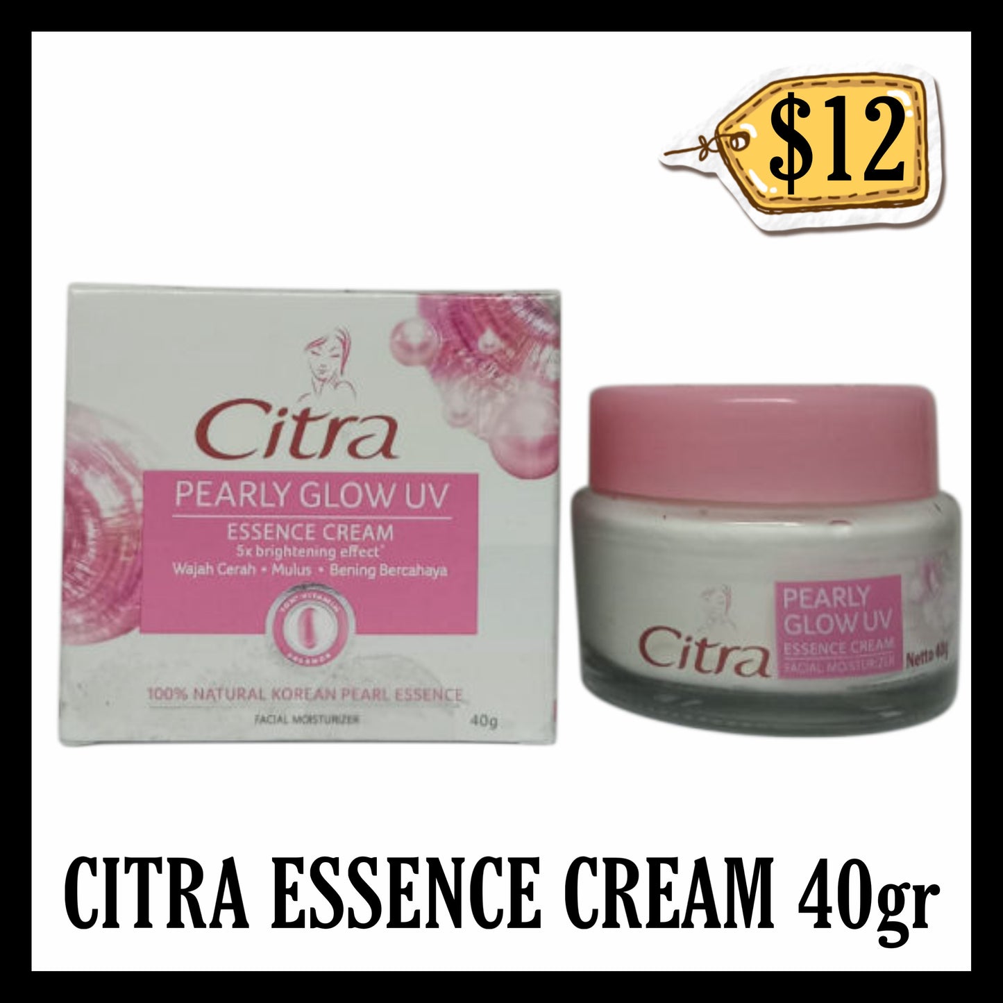 Citra Essence Cream 40gr (BBD 23 JAN 2028)