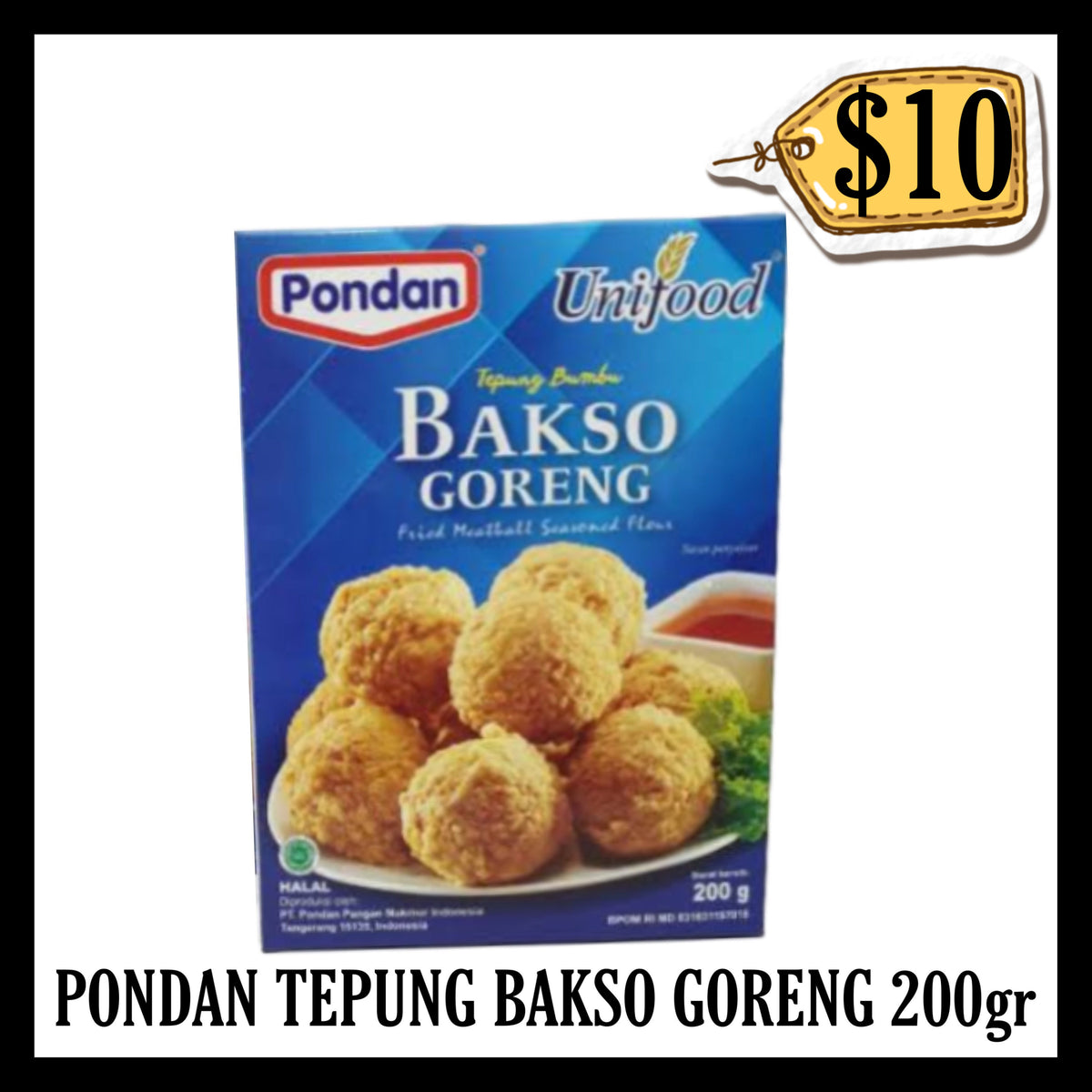 Pondan Tepung Bakso Goreng 200gr (BBD 12 MAY 2028)