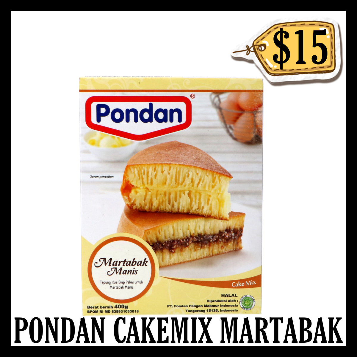 Pondan Cakemix Martabak (BBD 08 MAY 2028)