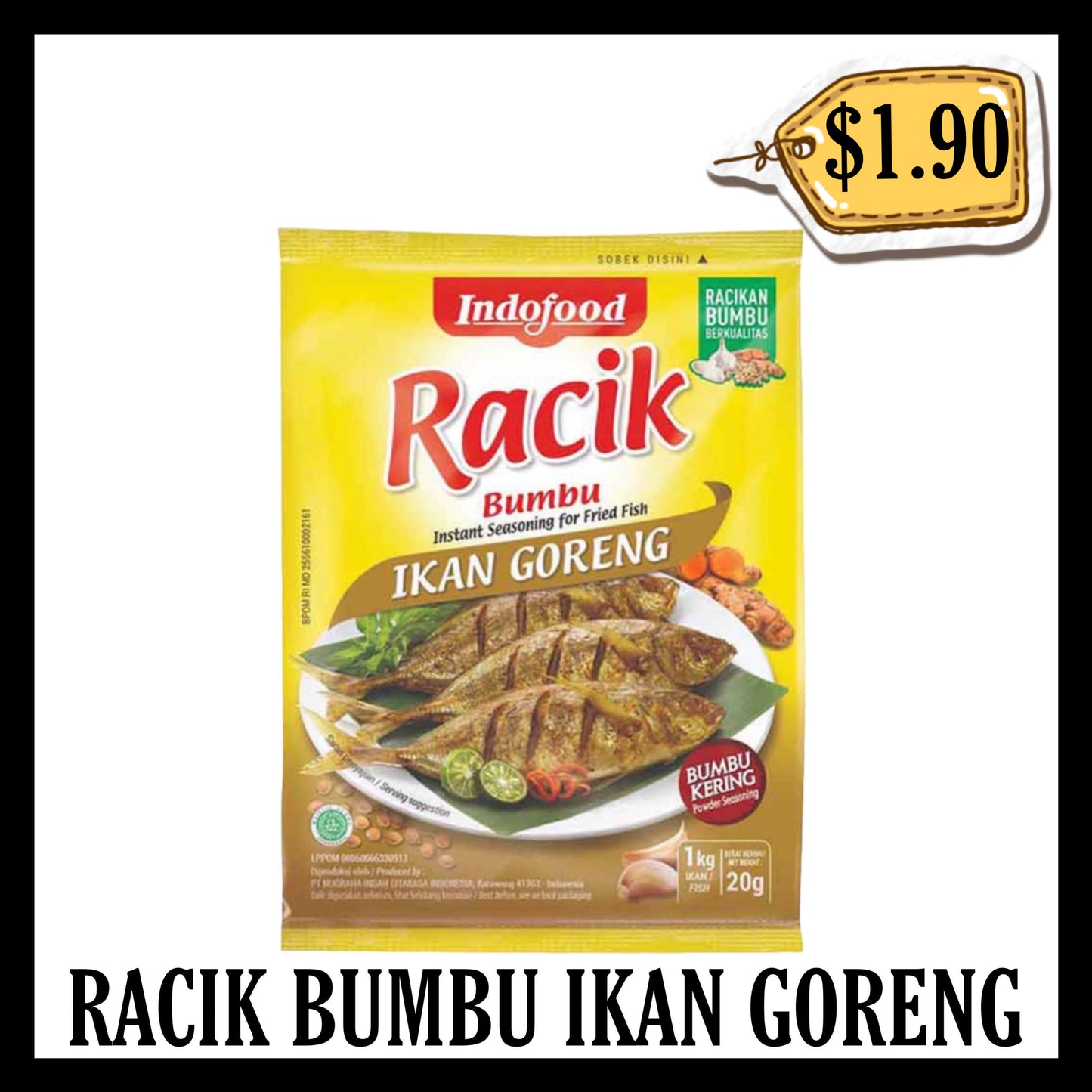 Indofood Racik Bumbu Ikan Goreng (BBD 24 DEC 2026)