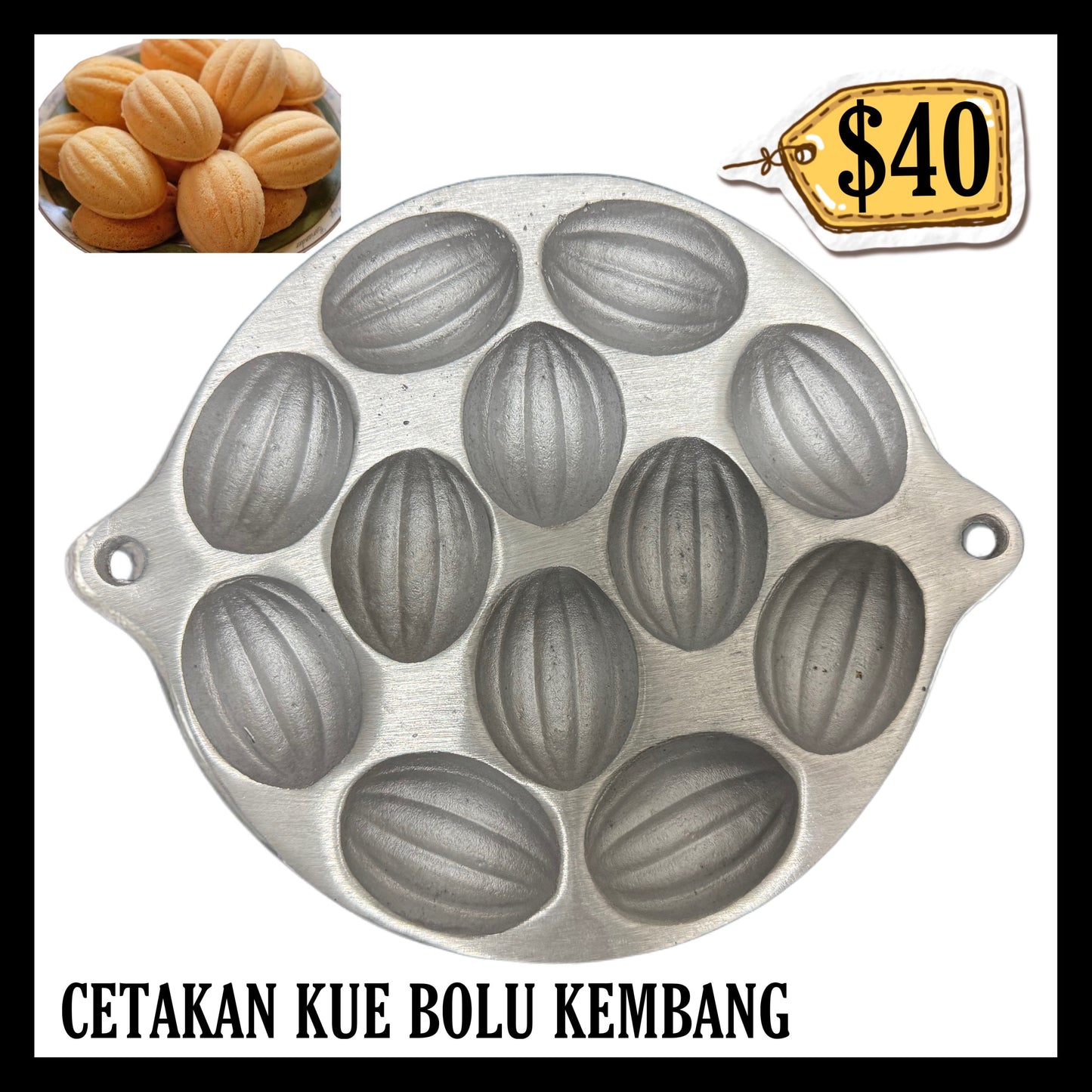 Cetakan Kue Bolu Kembang