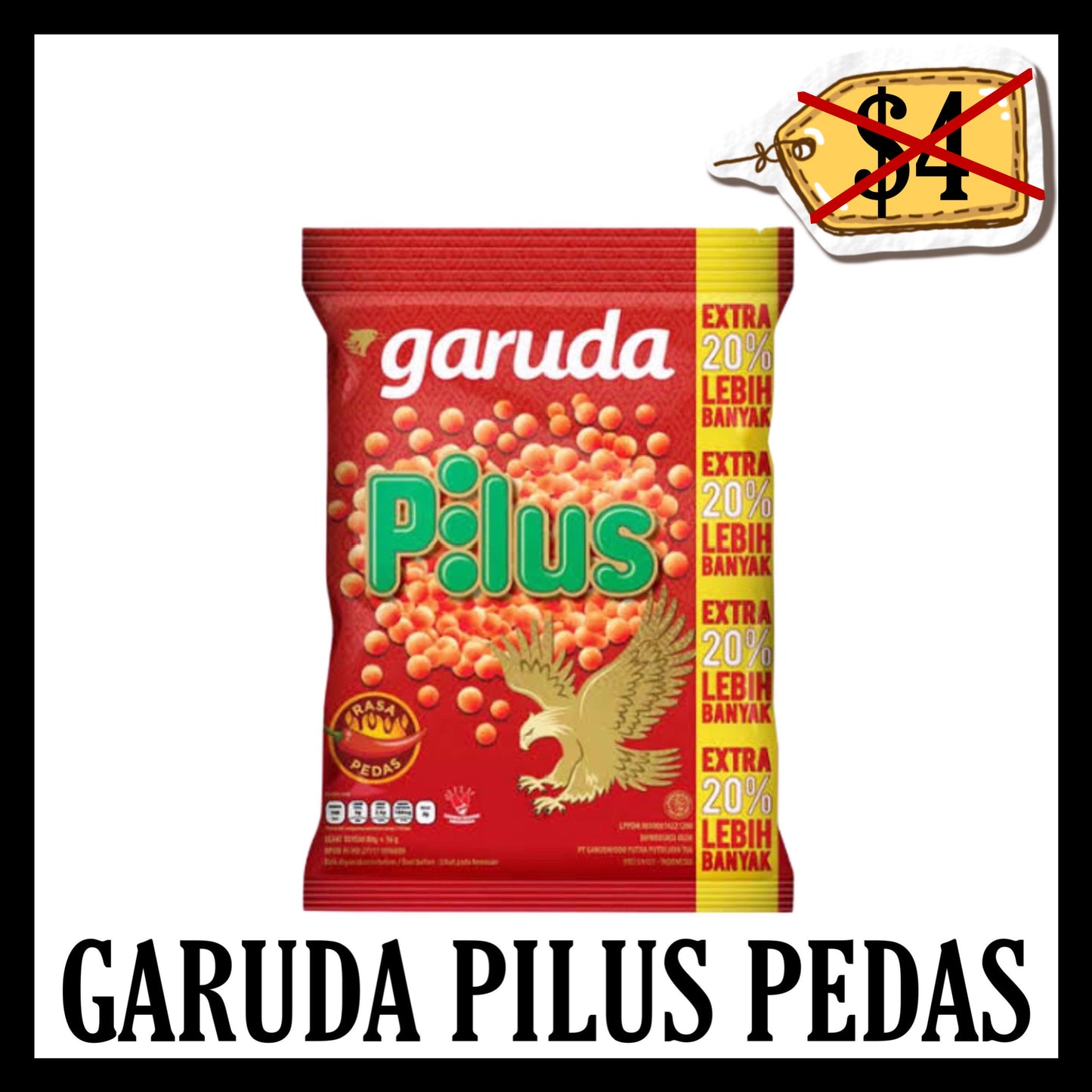 (BLACK FRIDAY SALE 30% OFF) Garuda Pilus Pedas (BBD 11 FEB 2026)