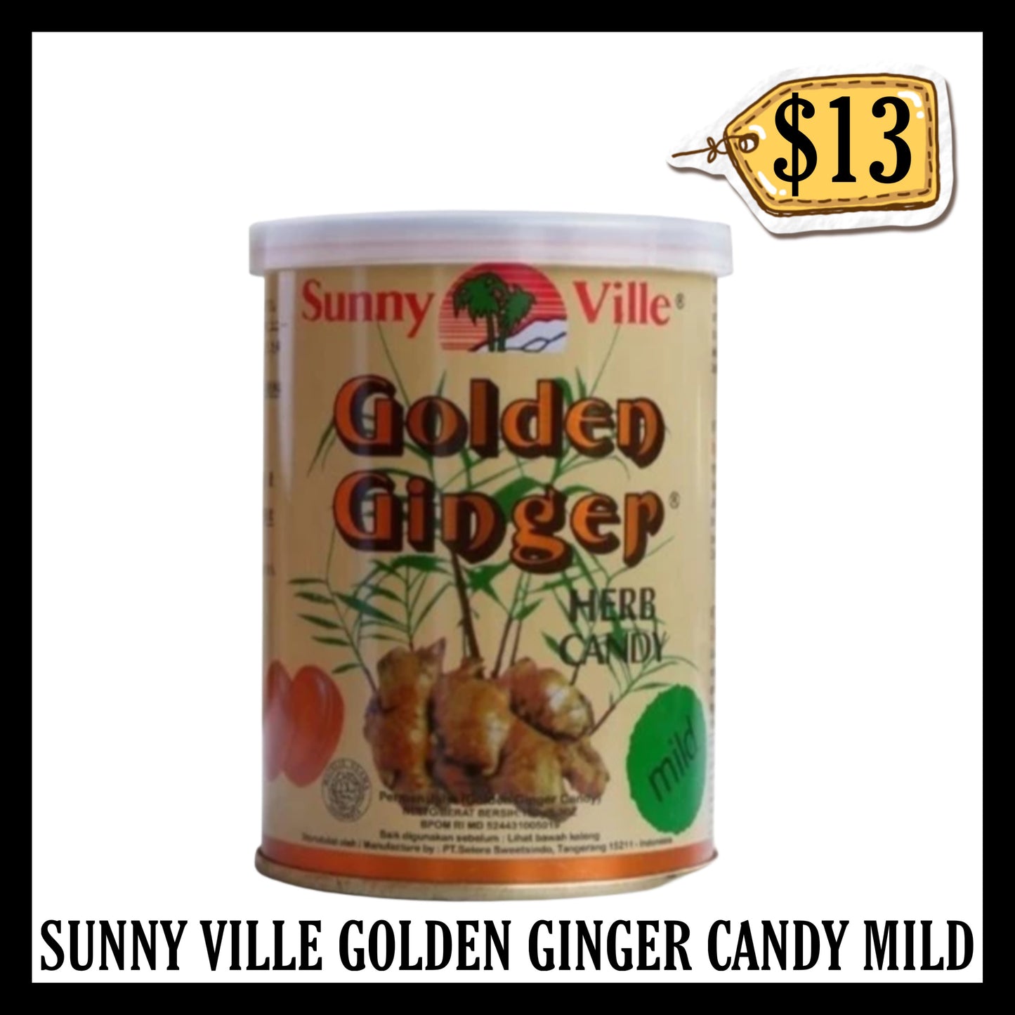 Sunny Ville Golden Ginger Candy Mild (BB 06 JUN 2029)