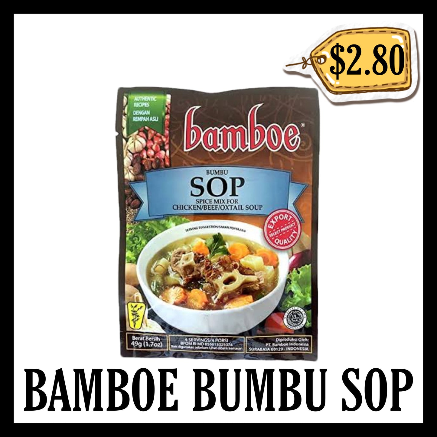 Bamboe Bumbu Sop (BBD 18 DEC 2027)