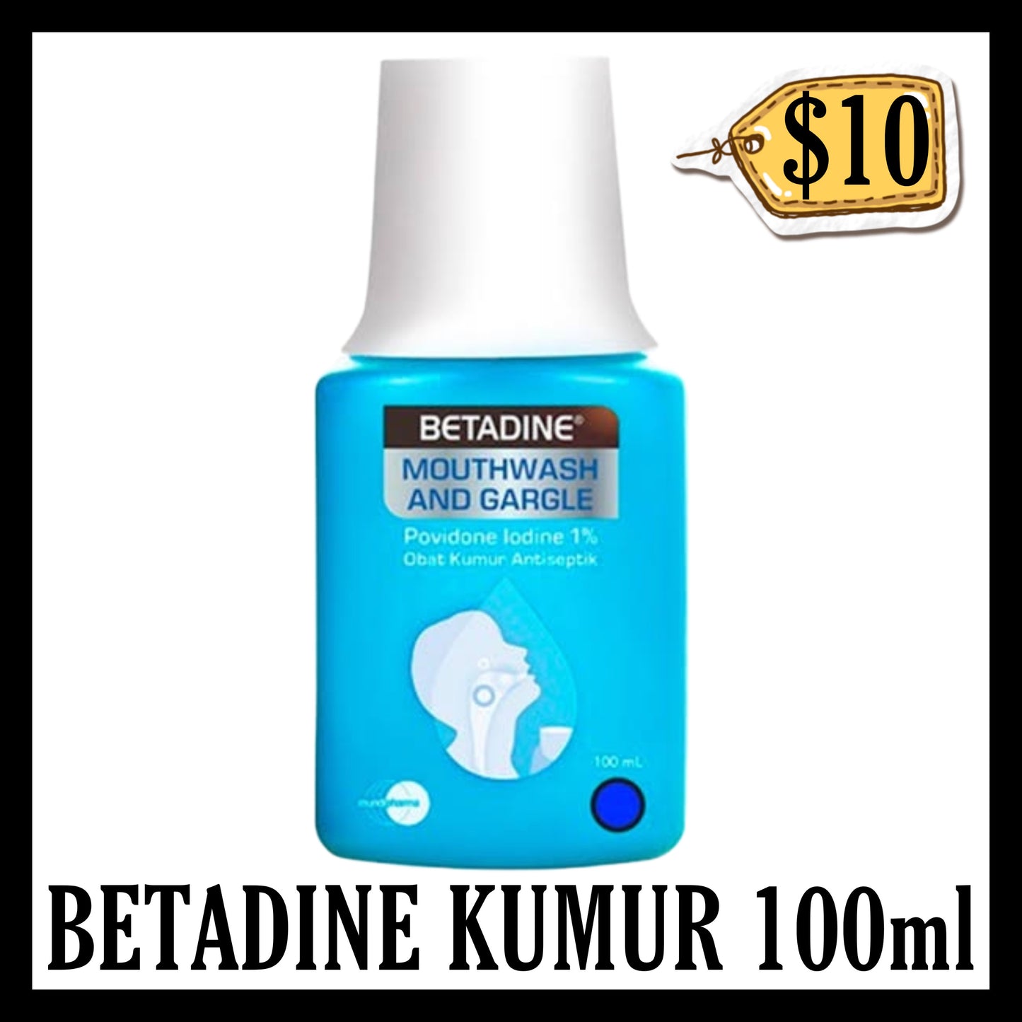 Betadine Kumur 100ml (BB END NOV 2026)