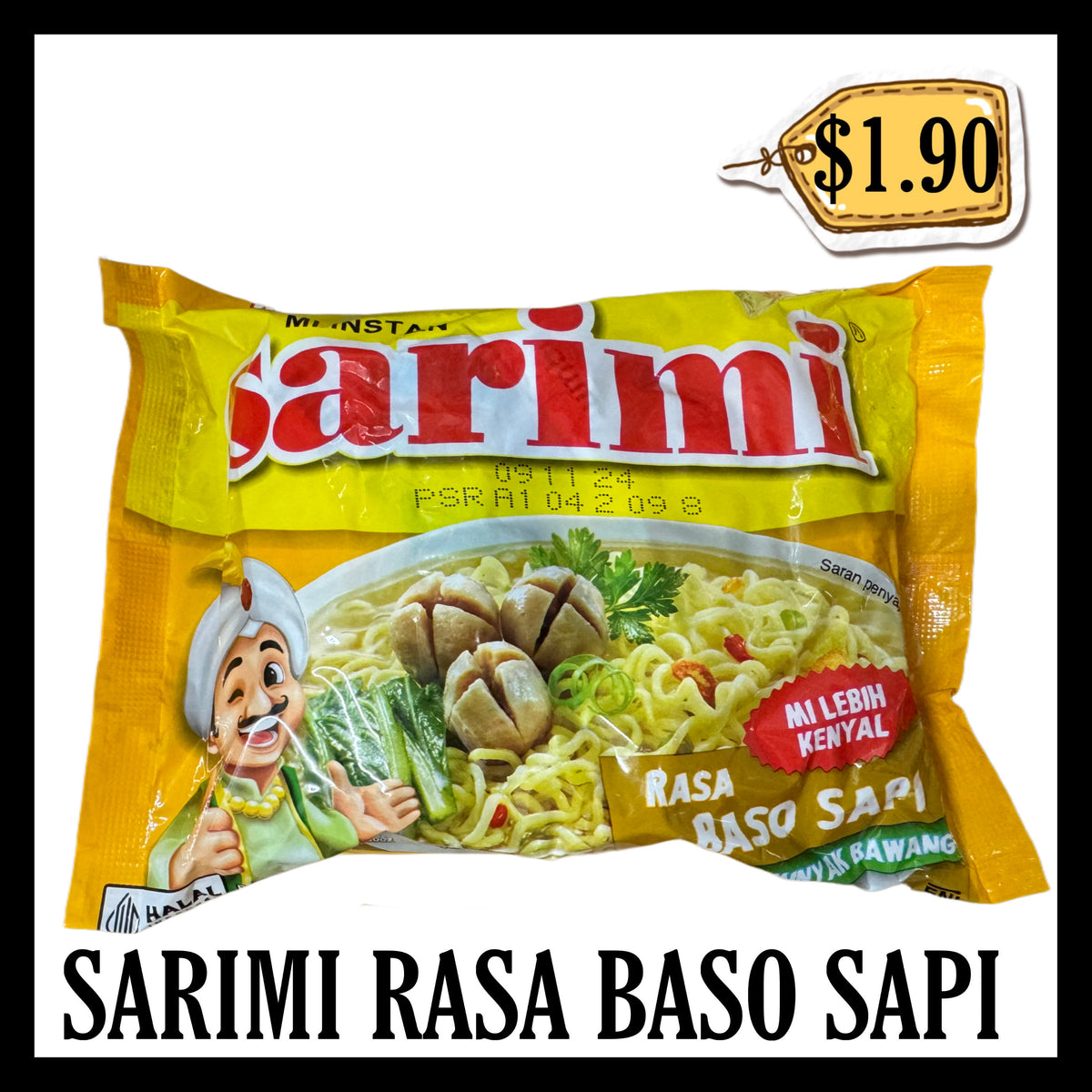 Sarimi Kuah Rasa Baso Sapi (BBD 22 DEC 2026)