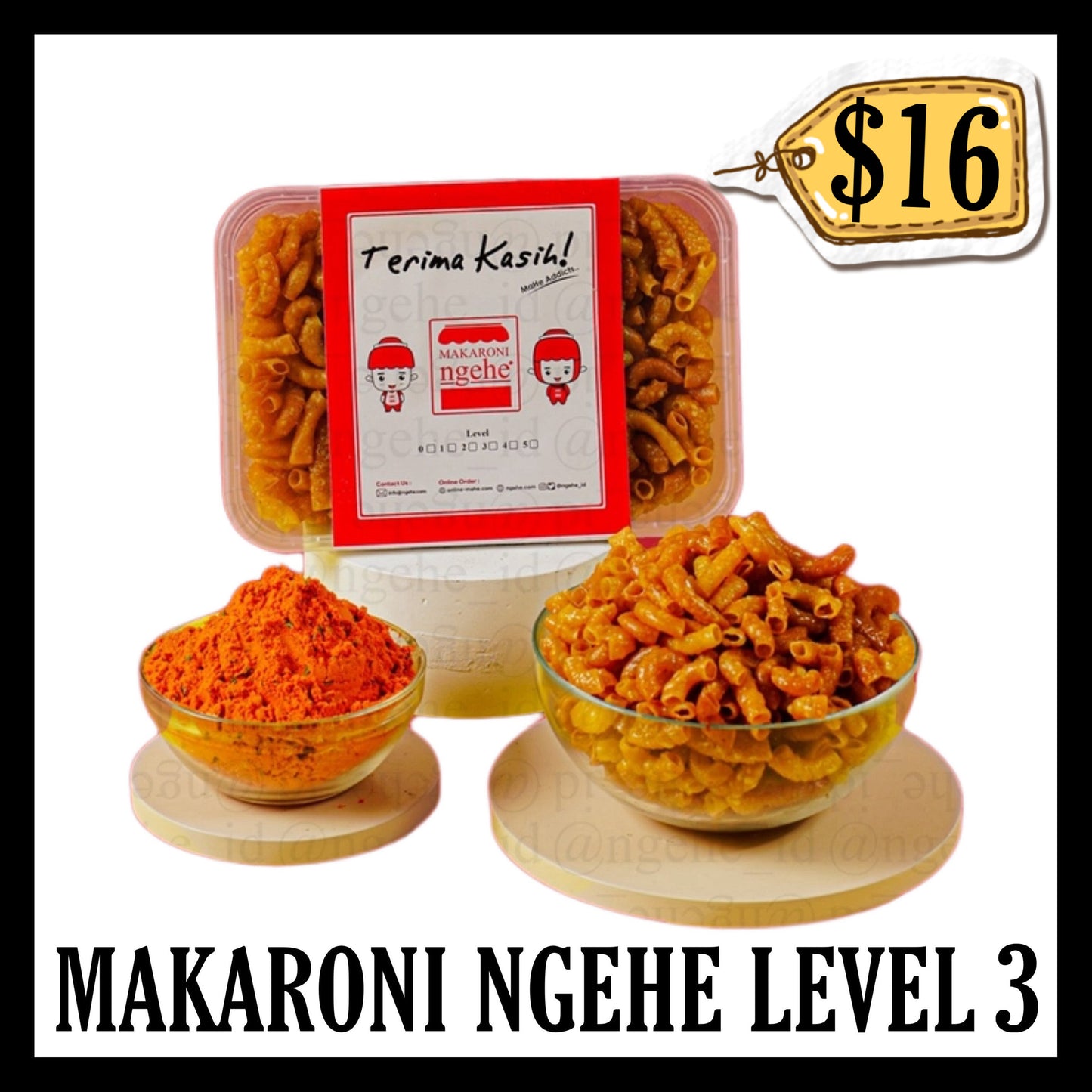 Makaroni Ngehe Level 3 Toples Besar (BBD 05 APR 2027)
