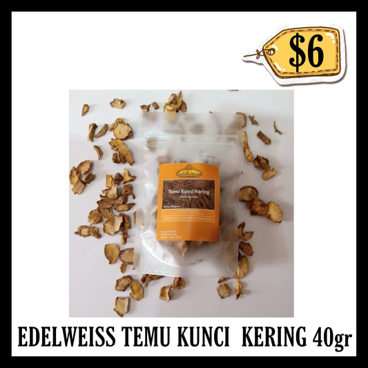 Edelweiss Temu Kunci Kering 40gr (BB END FEB 2027)