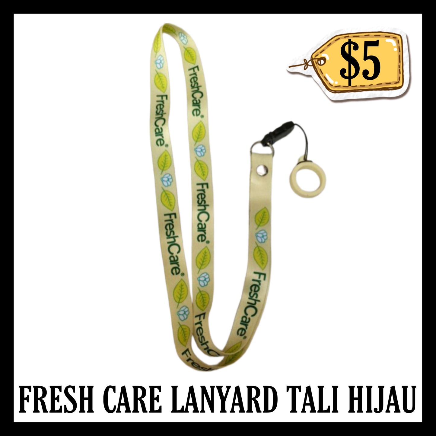Freshcare Smash Lanyard Tali Hijau