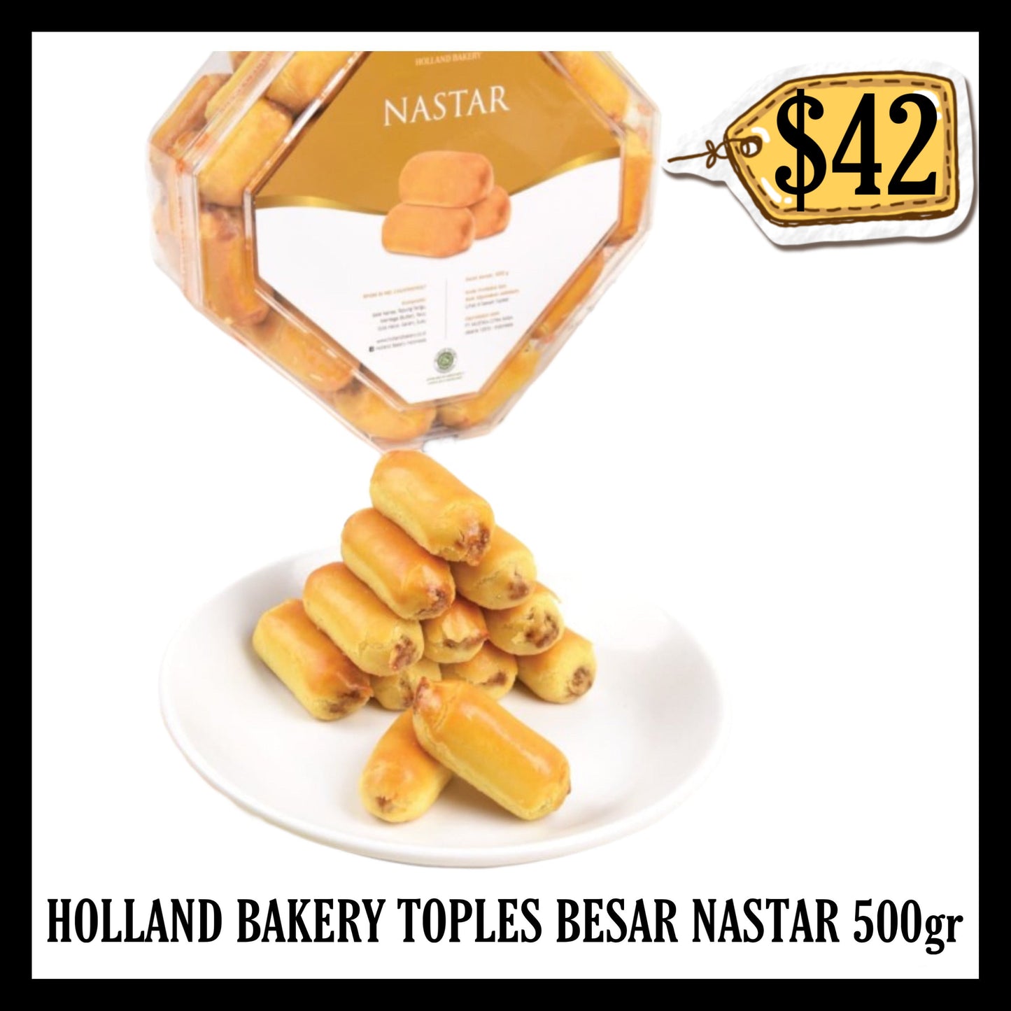 Holland Bakery Toples Besar Nastar (BBD 14 JUN 2026)