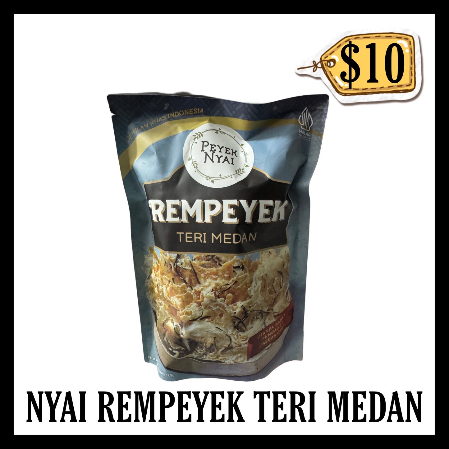 Peyek Nyai Rempeyek Teri Medan (BB 22 JUN 2026)