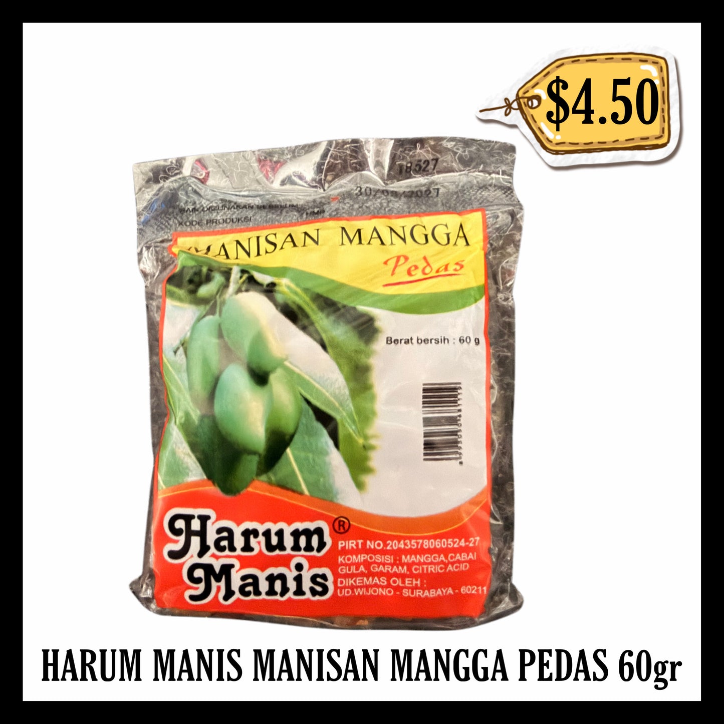 Harum Manis Manis Mangga Pedas (BBD 30 MAR 2027)