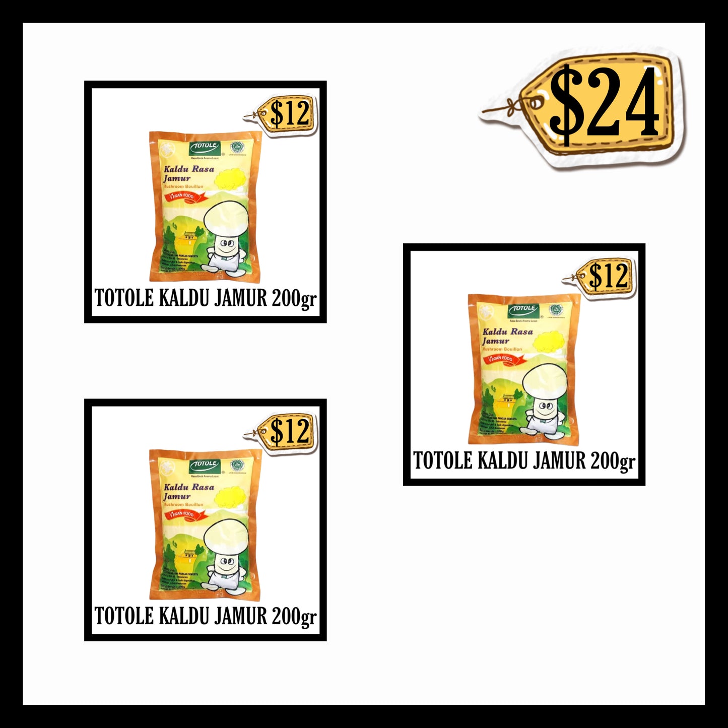 Totole Kaldu Jamur 200gr (BUY 2 GET 1 FREE) (BBD 11 MAR 2028)
