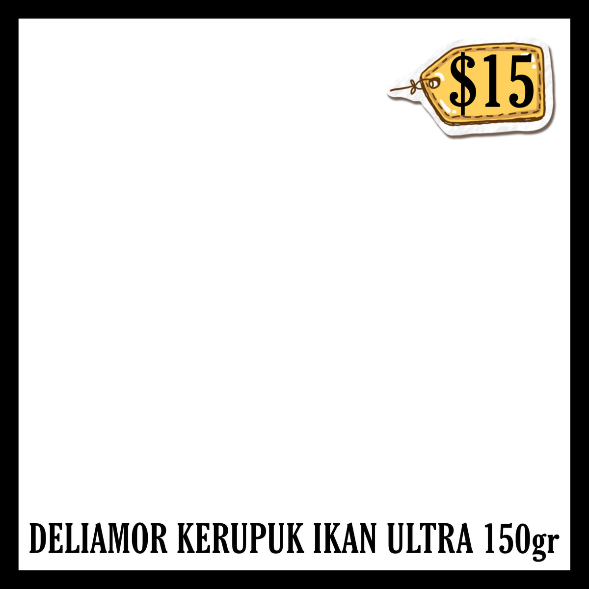 Deliamor Kerupuk Ikan Ultra 150gr Ready To Eat (BBD